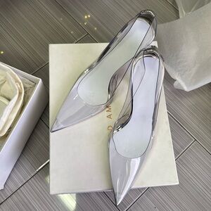 Brand new good Americans transparent heels
